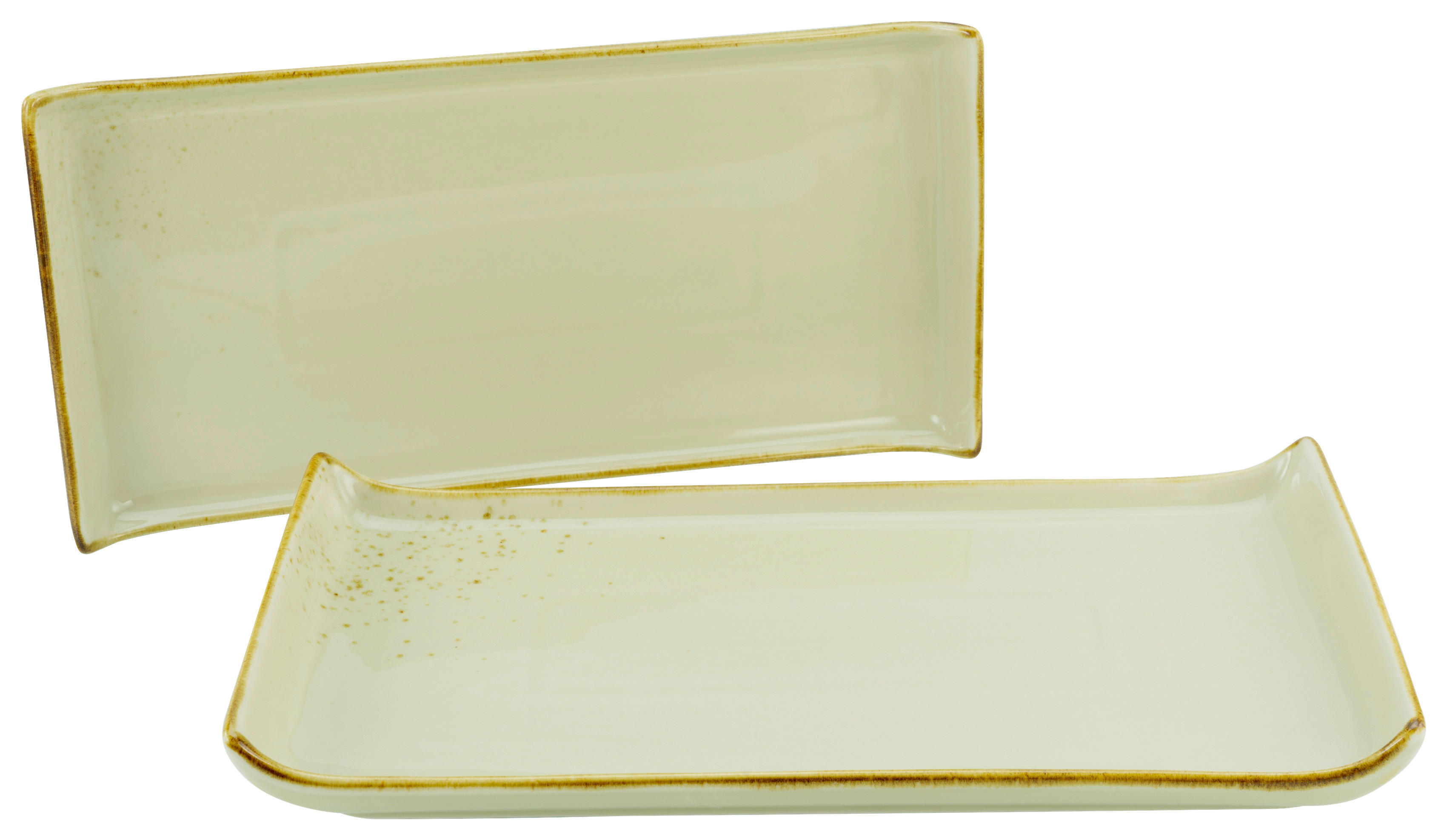 CreaTable Servierplatte NATURE COLLECTION sand Steinzeug B/L: ca. 165x33 cm NATURE COLLECTION - sand (165,00/33,00cm) - CreaTable