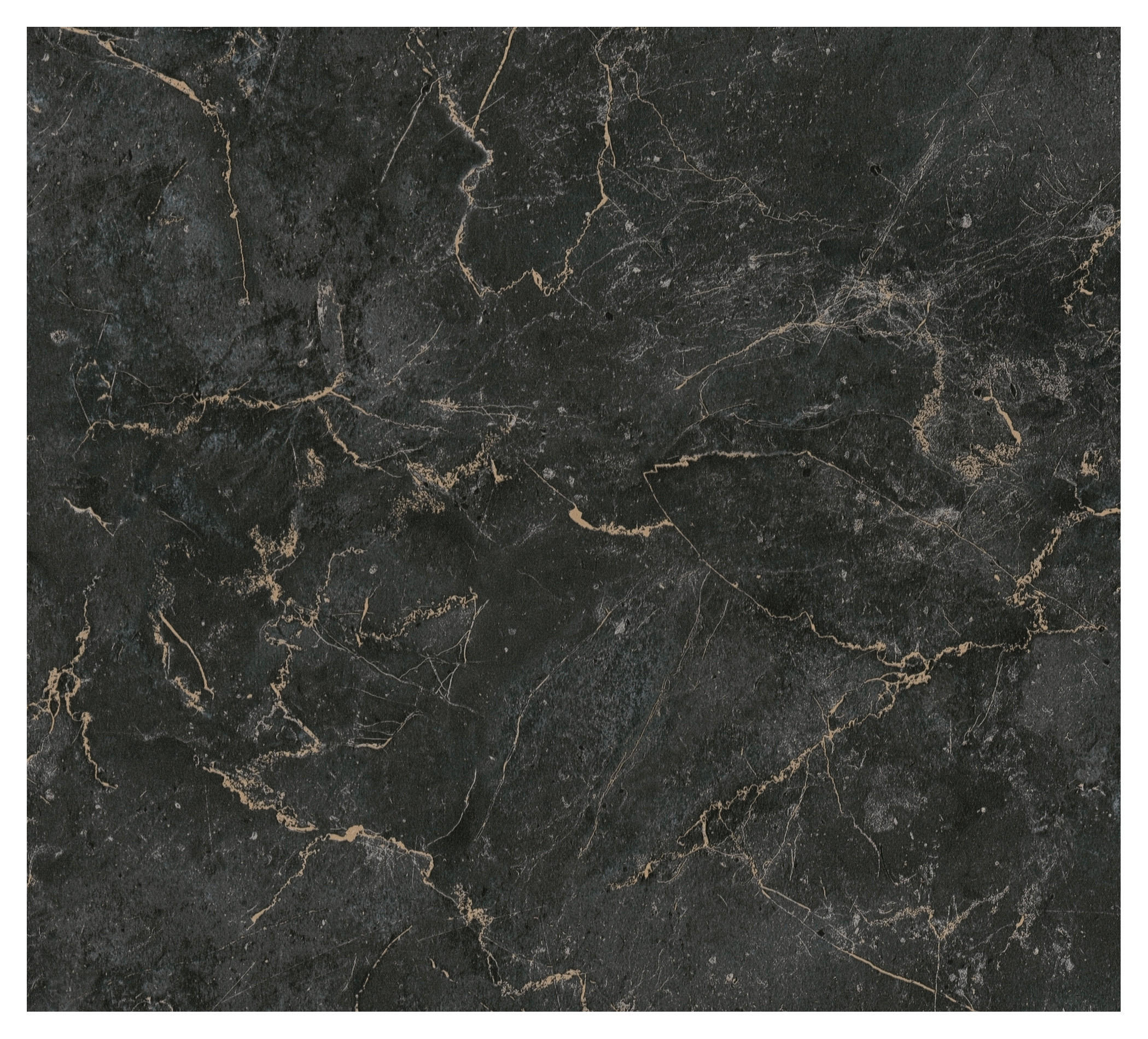 A.S.Creation Tapete gold schwarz B/H/D: ca. 52x250x7,5 cm Tapete_selbstklebend - gold/schwarz (7,50/250,00cm) - A.S.Creation