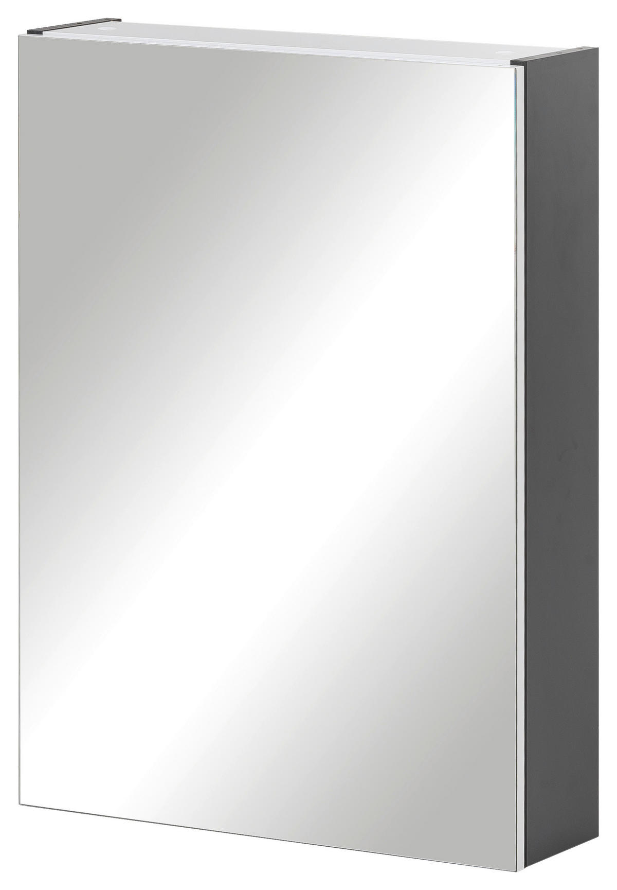 Spiegelschrank Cosmo anthrazit B/H/T: ca. 50x70,7x15,8 cm Cosmo - anthrazit (50,00/70,70/15,80cm) - Möbelpartner