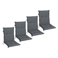 Madison Auflage Panama grau Polyester B/H/L: ca. 105x8x50 cm Panama - grau (50,00/105,00/8,00cm) - Madison