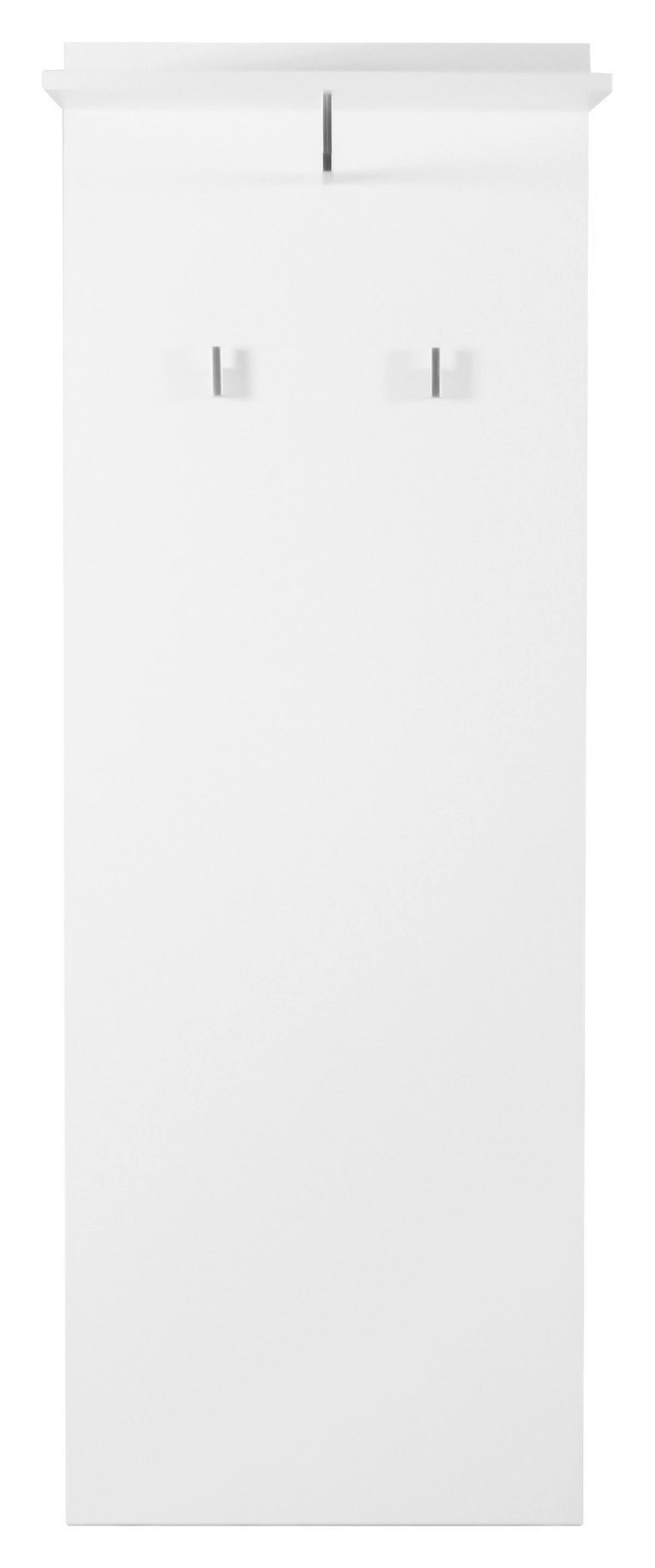 Wandpaneel JAKOB weiß Holzwerkstoff B/H/T: ca. 48x140x28 cm JAKOB - weiß (48,00/140,00/28,00cm) - byLIVING