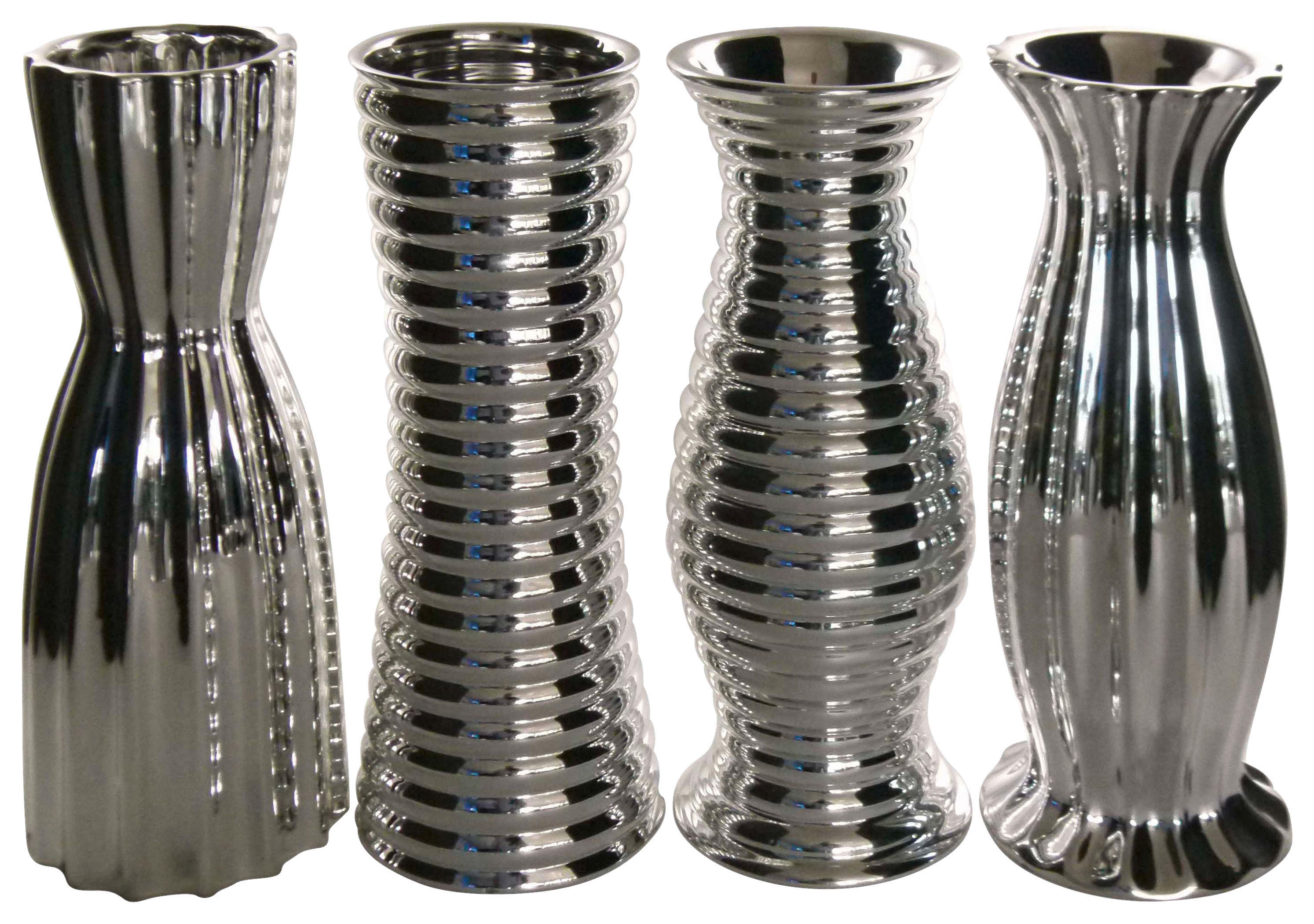 Vase sortiert Keramik B/H/L: ca. 8,5x22x8,5 cm Vase - sortiert (8,50/8,50/22,00cm)