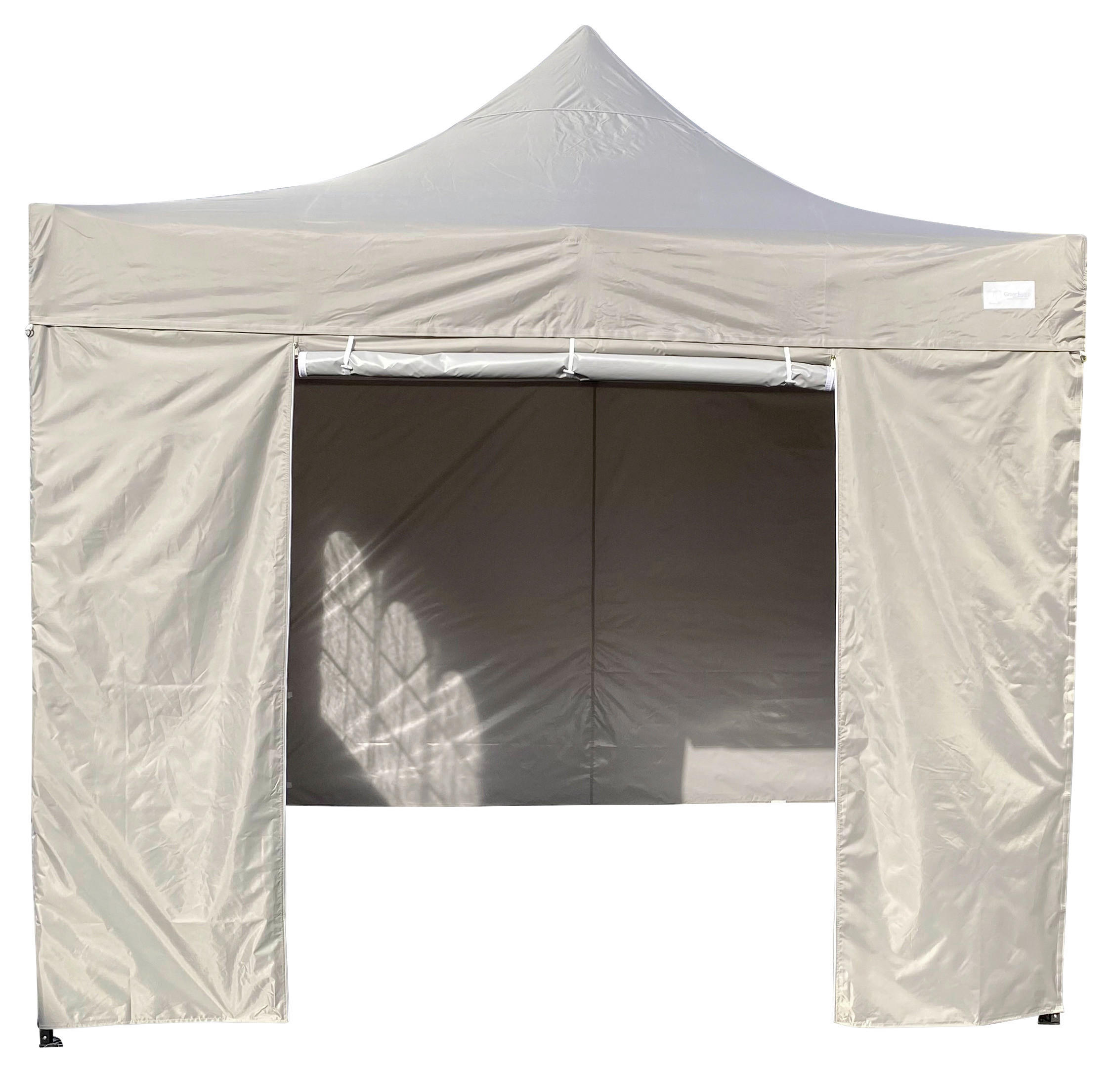 Grasekamp Faltpavillon Modena grau Polyester-Mischgewebe B/H/L: ca. 300x320 günstig online kaufen