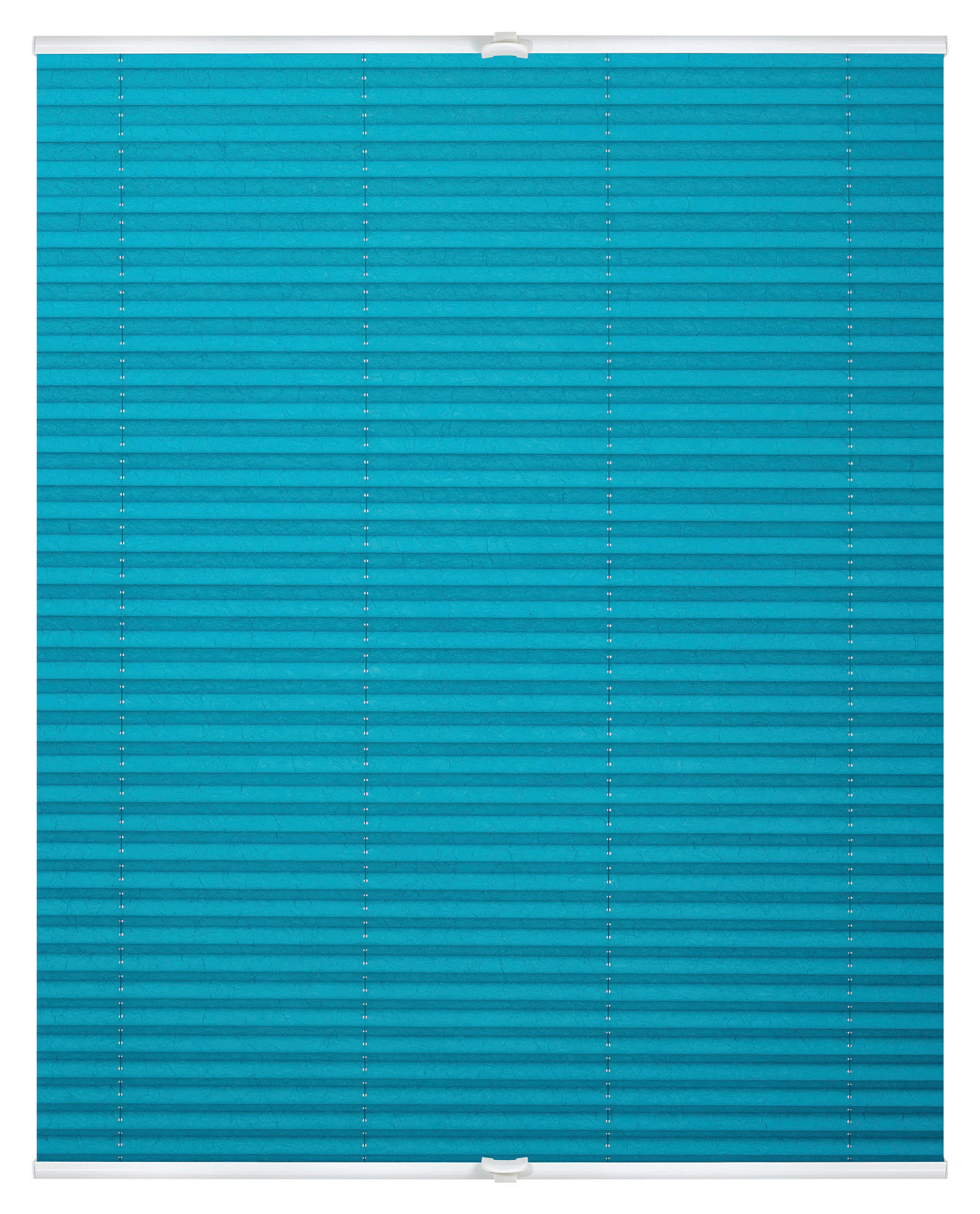 Spannplissee blau B/L: ca. 95x130 cm günstig online kaufen