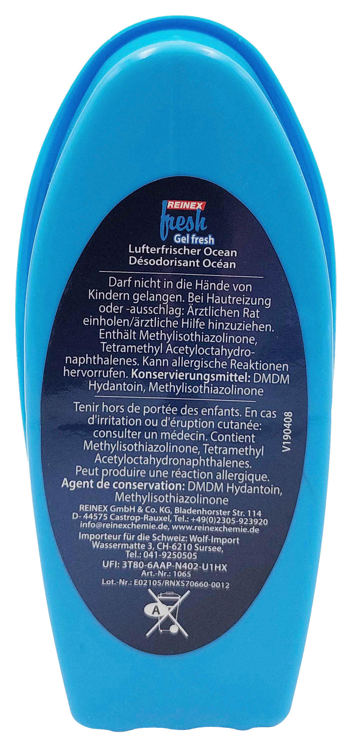 Reinex Lufterfrischer Lufterfrischer-Gel_Fresh_Reinex - Reinex