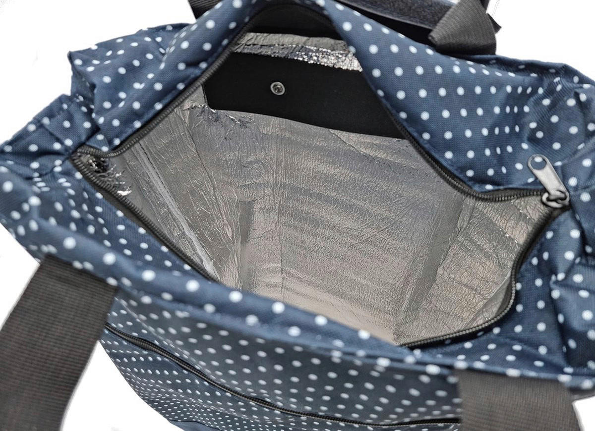 Einkaufstrolley blau Polyester B/H/L: ca. 54x30x3,5 cm Einkaufstrolley 46l - blau (3,50/54,00/30,00cm)