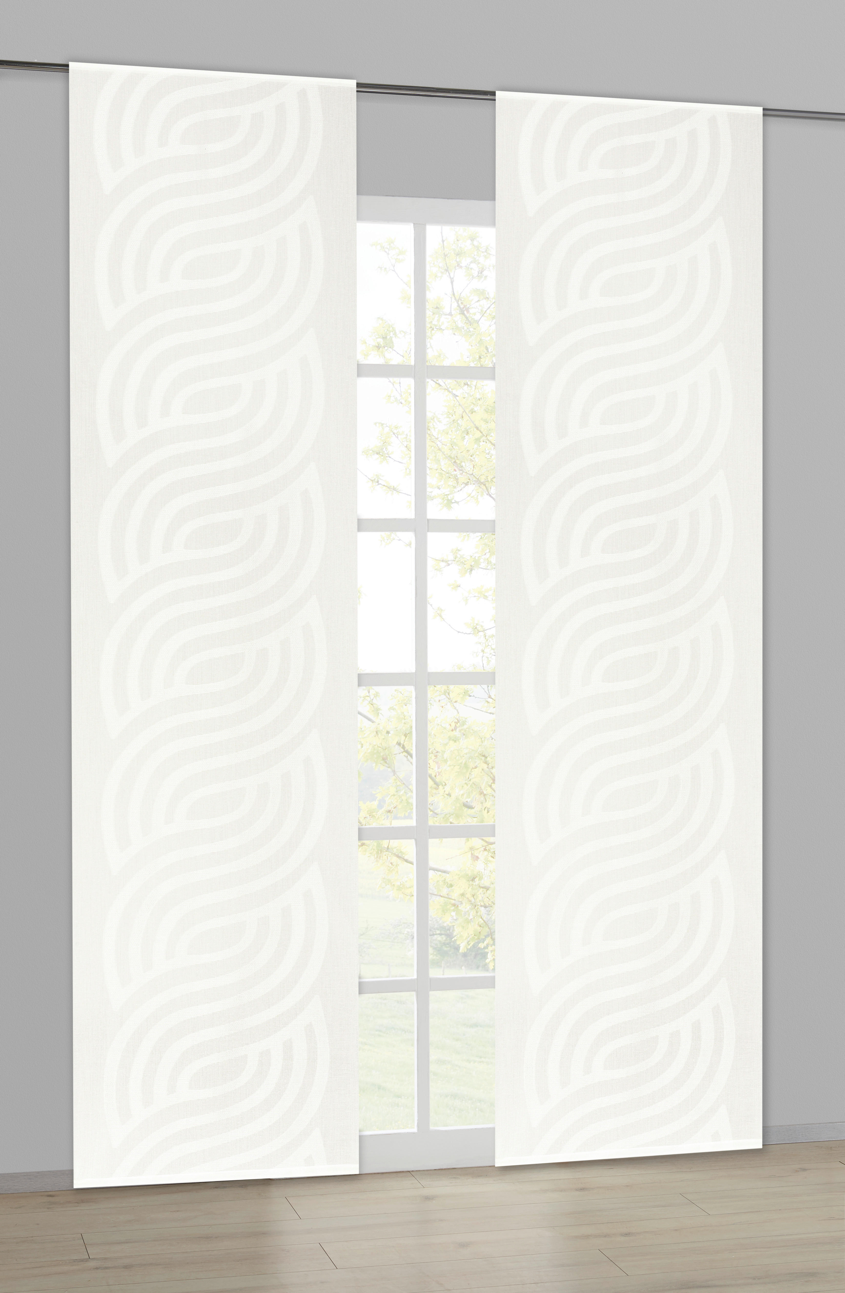 Schiebevorhang Dana offwhite B/L: ca. 60x245 cm Dana - offwhite (60,00/245,00cm)