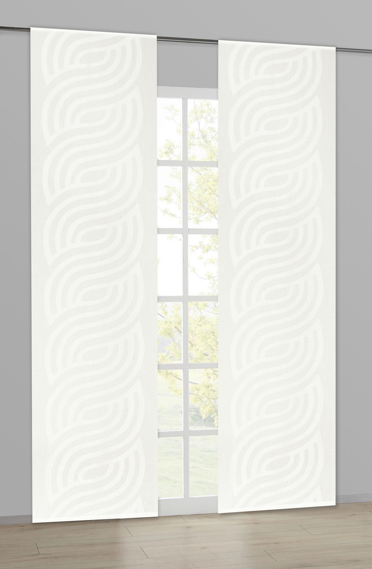 Schiebevorhang Dana offwhite B/L: ca. 60x245 cm Dana - offwhite (60,00/245,00cm)