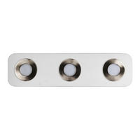 Spot-Light Deckenleuchte 2291337 LED-Deckenleuchte_3flg.Cool - offwhite (40,00/3,50/11,00cm) - Spot-Light