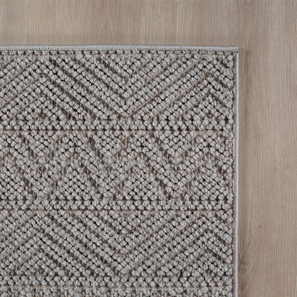 Ayyildiz Kurzflorteppich HELIX silber B/H/L: ca. 240x0,7x340 cm HELIX - silber (340,00/240,00/0,70cm) - Ayyildiz