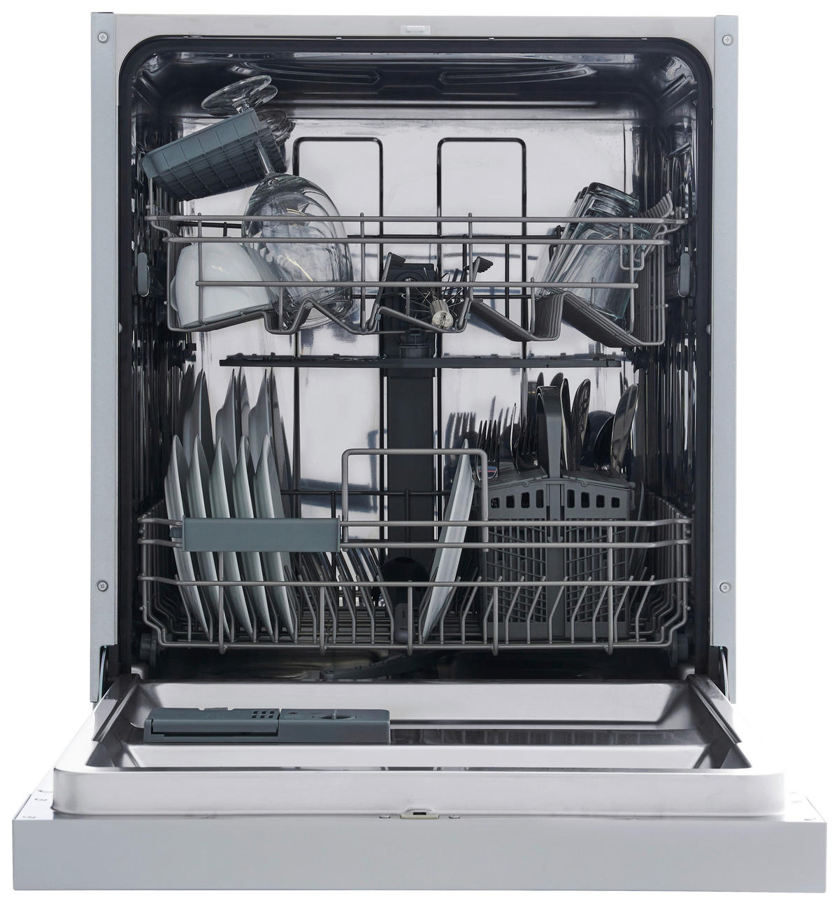 Respekta Winkelküche Economy grau matt B/H/T/L: ca. 280x200x60x172 cm Economy - Eiche/grau (172,00/280,00/200,00cm) - Respekta