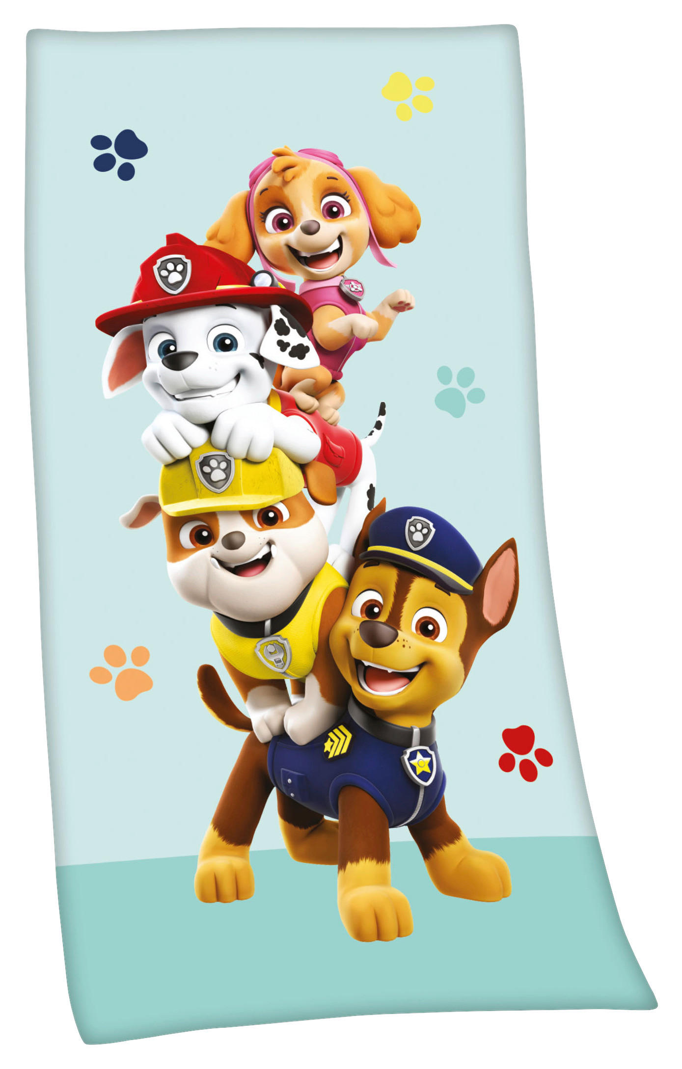 Badetuch Paw Patrol Multi Baumwolle B/L: ca. 75x150 cm