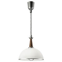 Lamkur Deckenleuchte silber Glas B/H/L: ca. 64x30x64 cm E27 1 Brennstellen CHIARA - silber (64,00/64,00/30,00cm) - Lamkur