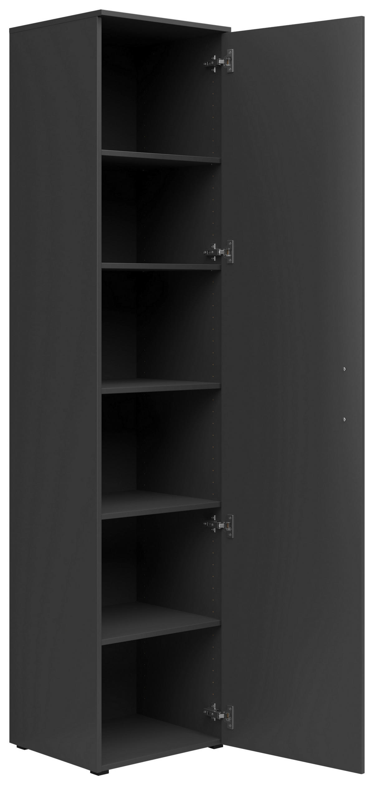 Schrank Multi-Stauraum Typ 20 anthrazit B/H/T: ca. 45x195x40 cm Multi-Stauraum Typ 20 - anthrazit (45,00/195,00/40,00cm)