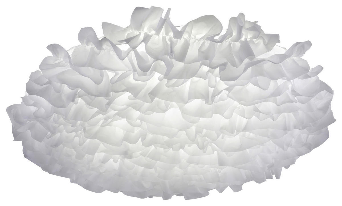 Just Light Smarte Deckenleuchte PN14281-16  Naomi weiß Eisen Kunststoff Stoff H/D: ca. 2x75 cm 1 Brennstellen Naomi - weiß (75,00/2,00cm) - Just Light