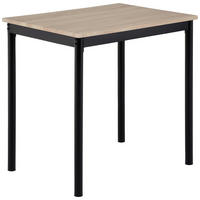 schwarz Eiche Marten_Küchentisch_S_JX-18A638 - Eiche/schwarz