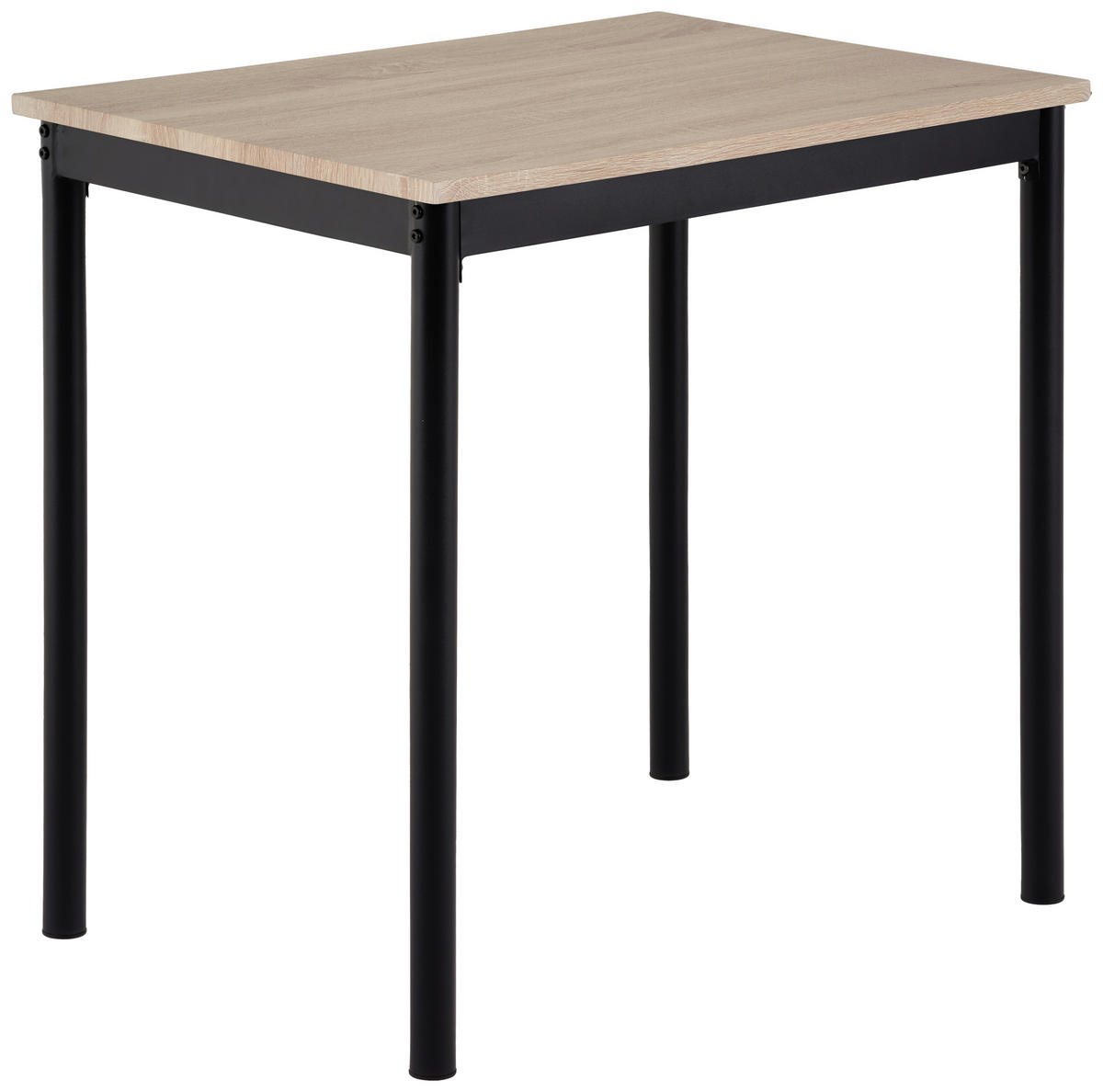 schwarz Eiche Marten_Küchentisch_S_JX-18A638 - Eiche/schwarz