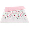Steppbett Leichtsteppbett Floral 135x200cm - weiß/rosa (135,00/200,00cm)