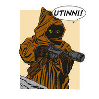 Komar Poster Star Wars Classic Comic Quote Java Star Wars B/L: ca. 40x50 cm Star Wars Classic Comic Quote Java - (40,00/50,00cm) - Komar