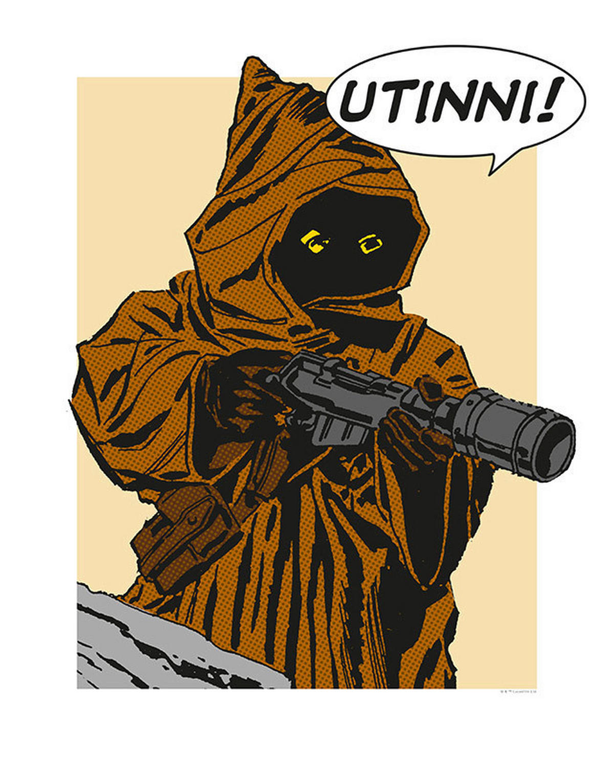 Komar Poster Star Wars Classic Comic Quote Java Star Wars B/L: ca. 40x50 cm Star Wars Classic Comic Quote Java - (40,00/50,00cm) - Komar
