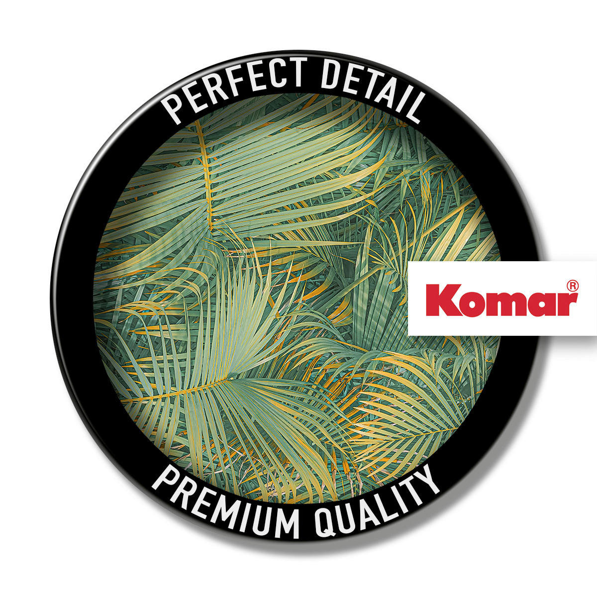 Komar Fototapete Neon Fern B/L: ca. 200x250 cm Neon Fern - (200,00/250,00cm) - Komar