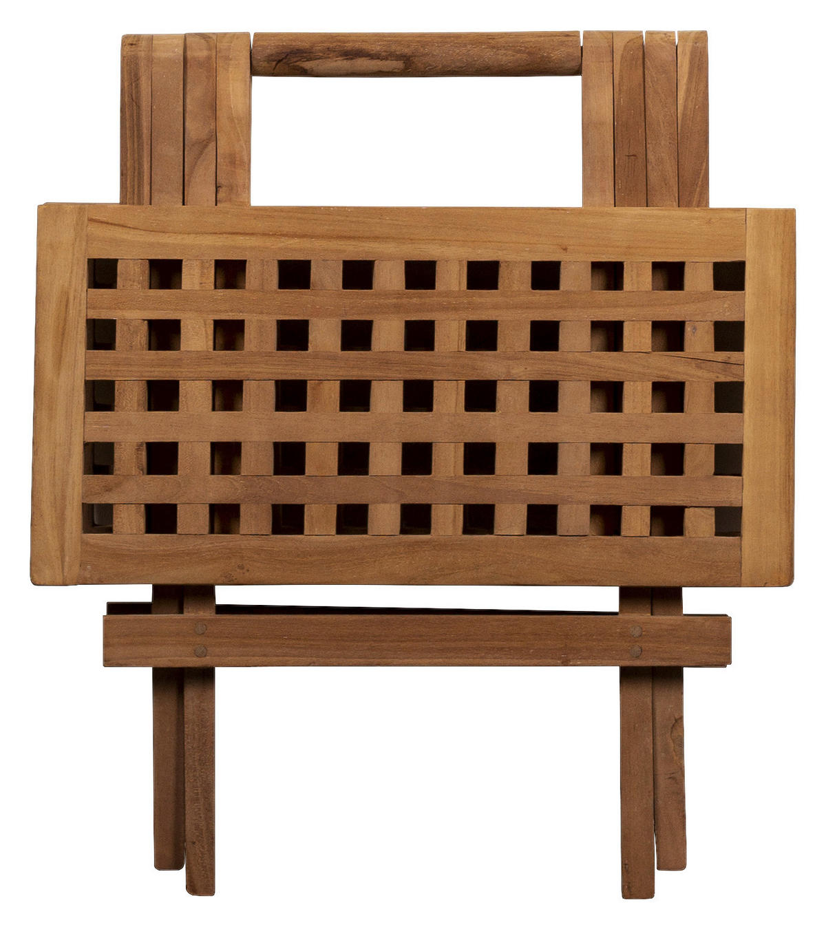 deVries Beistelltisch Woodie natur Teakholz B/H/T: ca. 50x50x50 cm Woodie - natur (50,00/50,00/50,00cm) - deVries
