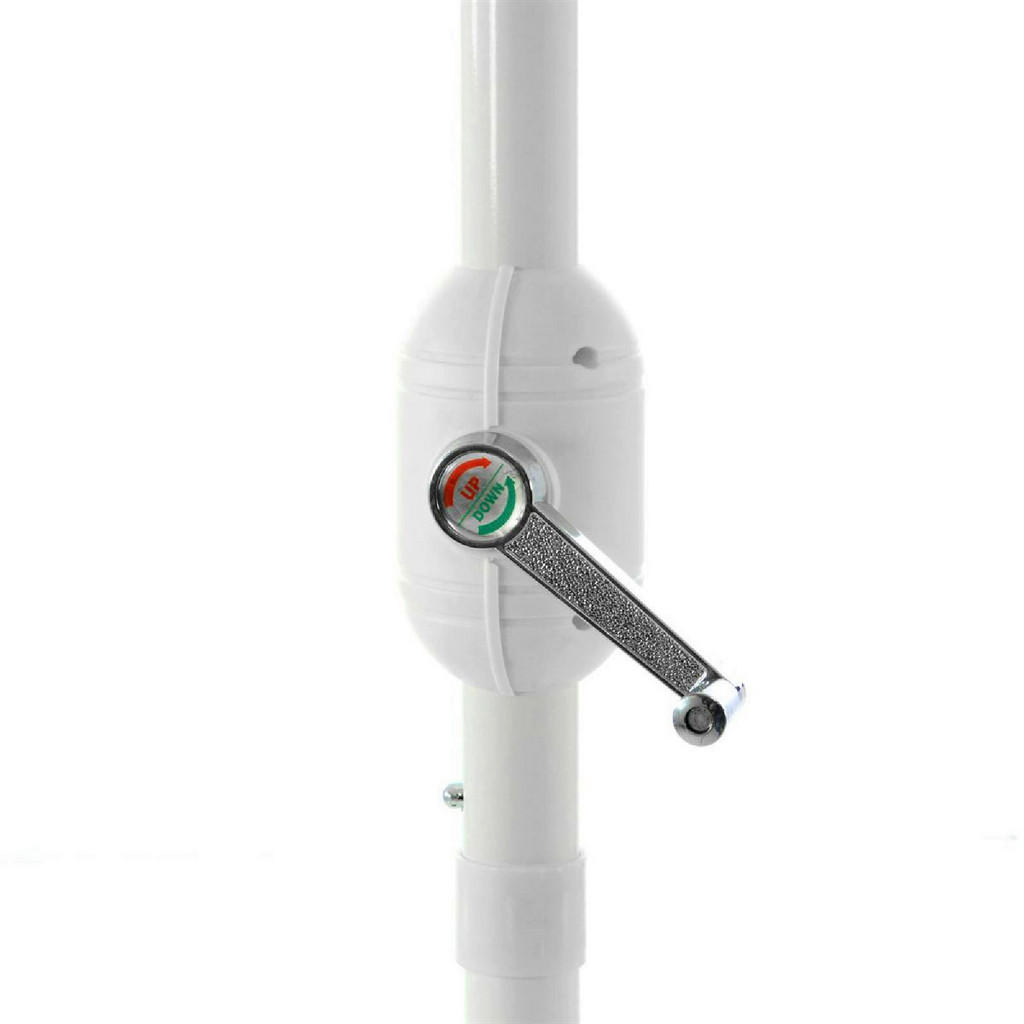 Thumbnail - VCM Balkon-Sonnenschirm grün Polyester-Mischgewebe B/H/T: ca. 270x235x140 cm