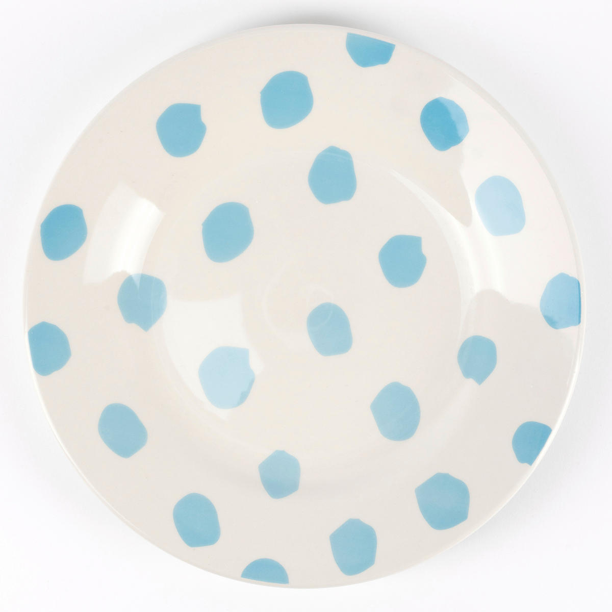 CASA SAMANTHA Teller SABOR blau Steinzeug 3 tlg. SABOR - blau/weiß (26,00cm) - CASA SAMANTHA