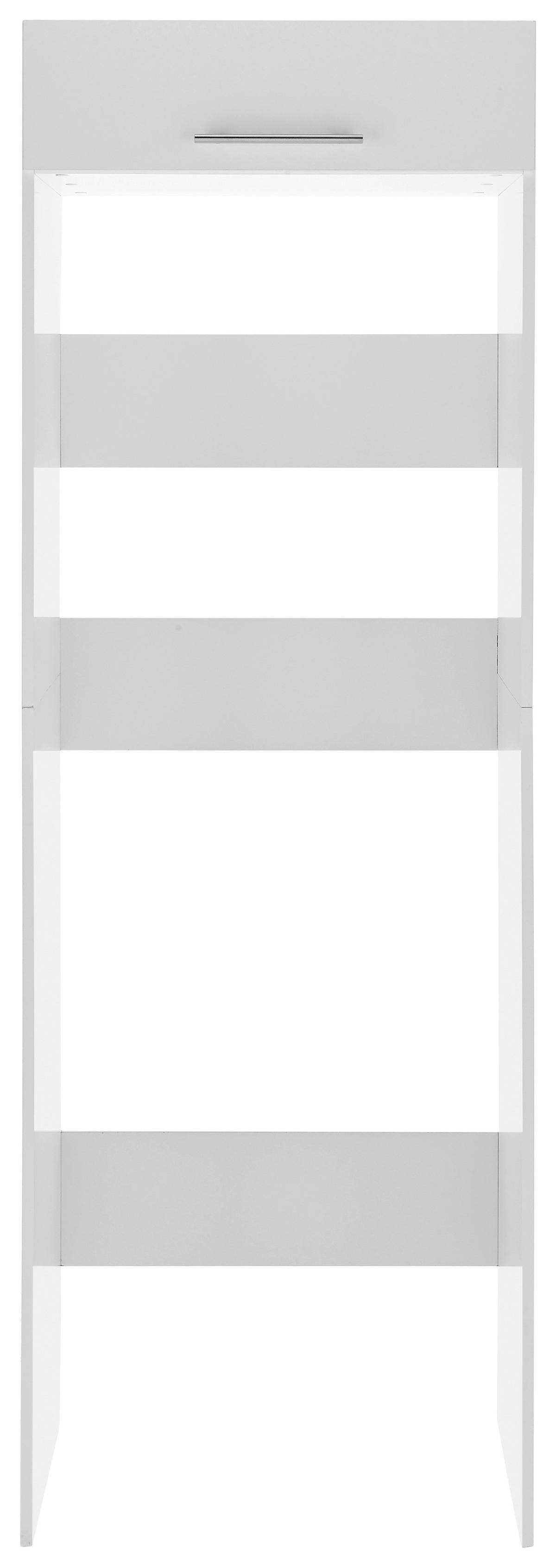 Respekta Waschmaschinenumbauschrank Clara weiß matt B/H/T: ca. 67,4x200x67,6 cm Clara - weiß (67,40/200,00/67,60cm) - Respekta