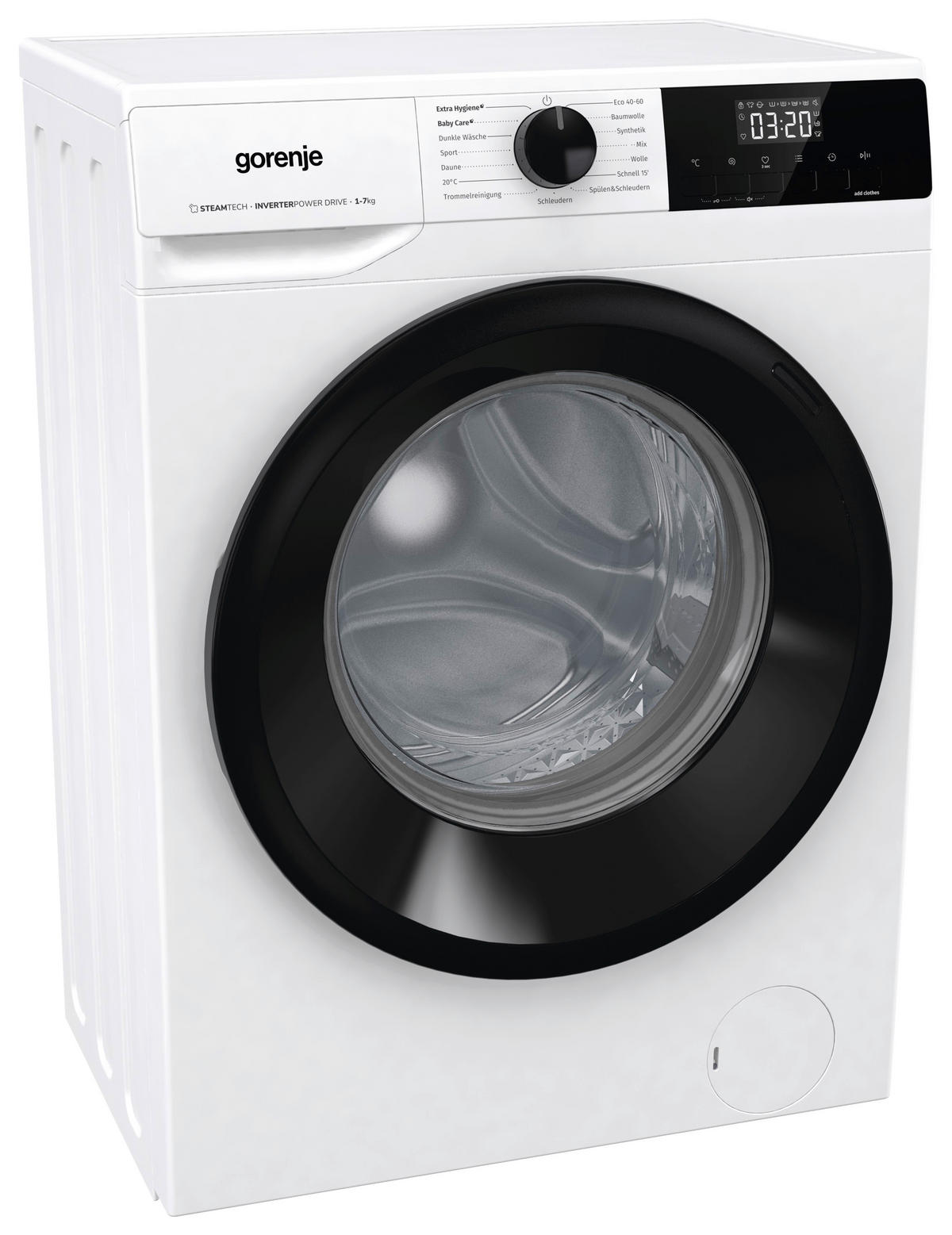Gorenje Waschmaschine WNHEI74SAPS/DE weiß B/H/T: ca. 60x85x47 cm ca. 7 kg Waschmaschine WNHEI74SAPS/DE - weiß (60,00/85,00/47,00cm) - Gorenje