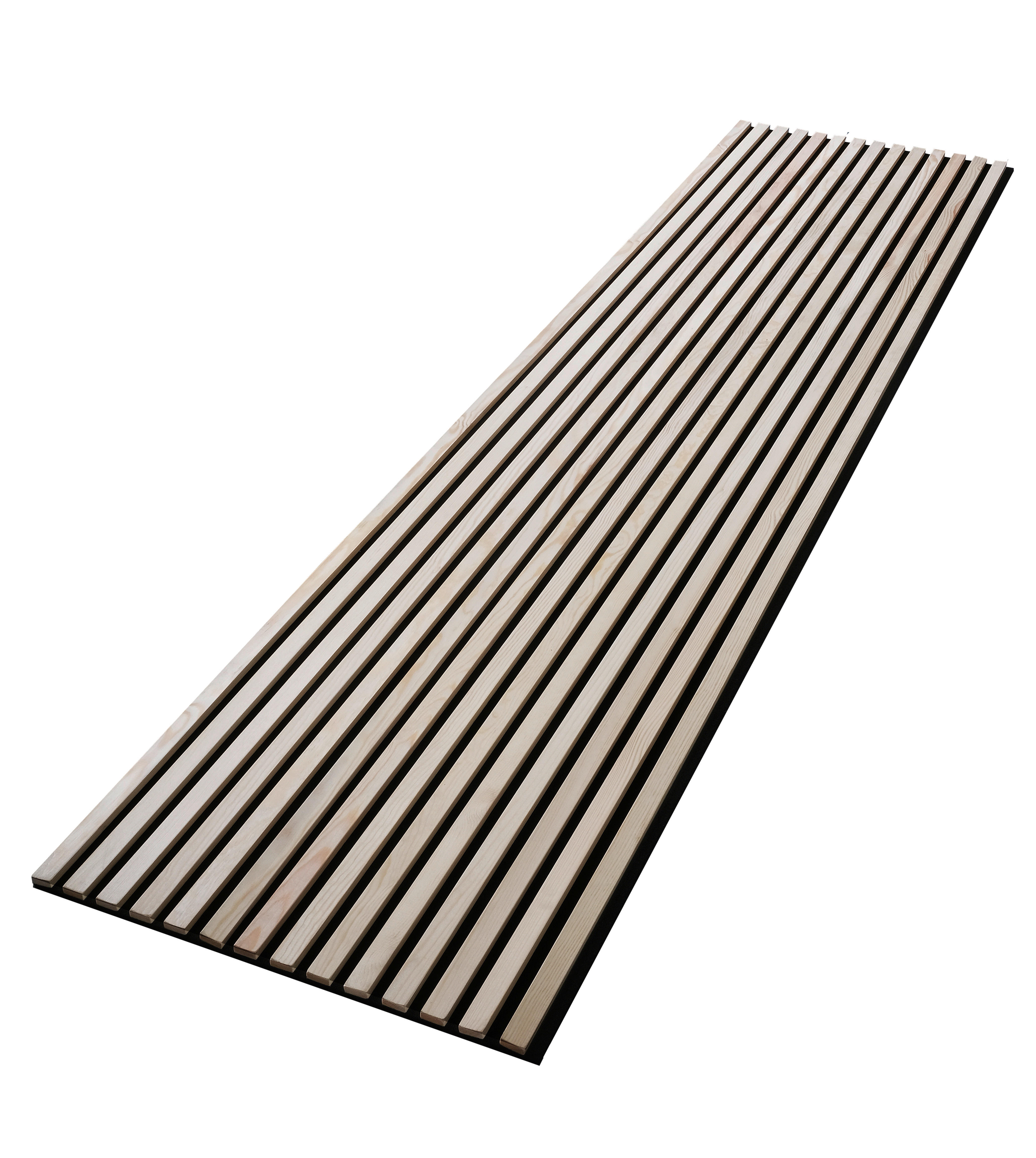 Akustikpaneel kiefer L/B/H: ca. 1,9x56,1x240 cm pro Stück Akustikplatte 240x56 Kiefer massiv - kiefer (1,90/56,10/240,00cm)