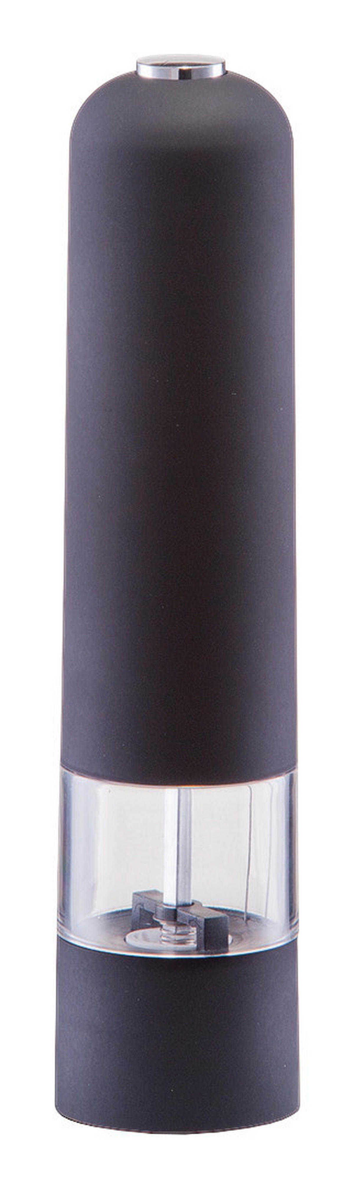 Zeller Salz-/Pfeffermühle elektrisch Elektrische_Salz-/Pfeffermühle - schwarz (5,20/5,20/22,30cm) - Zeller