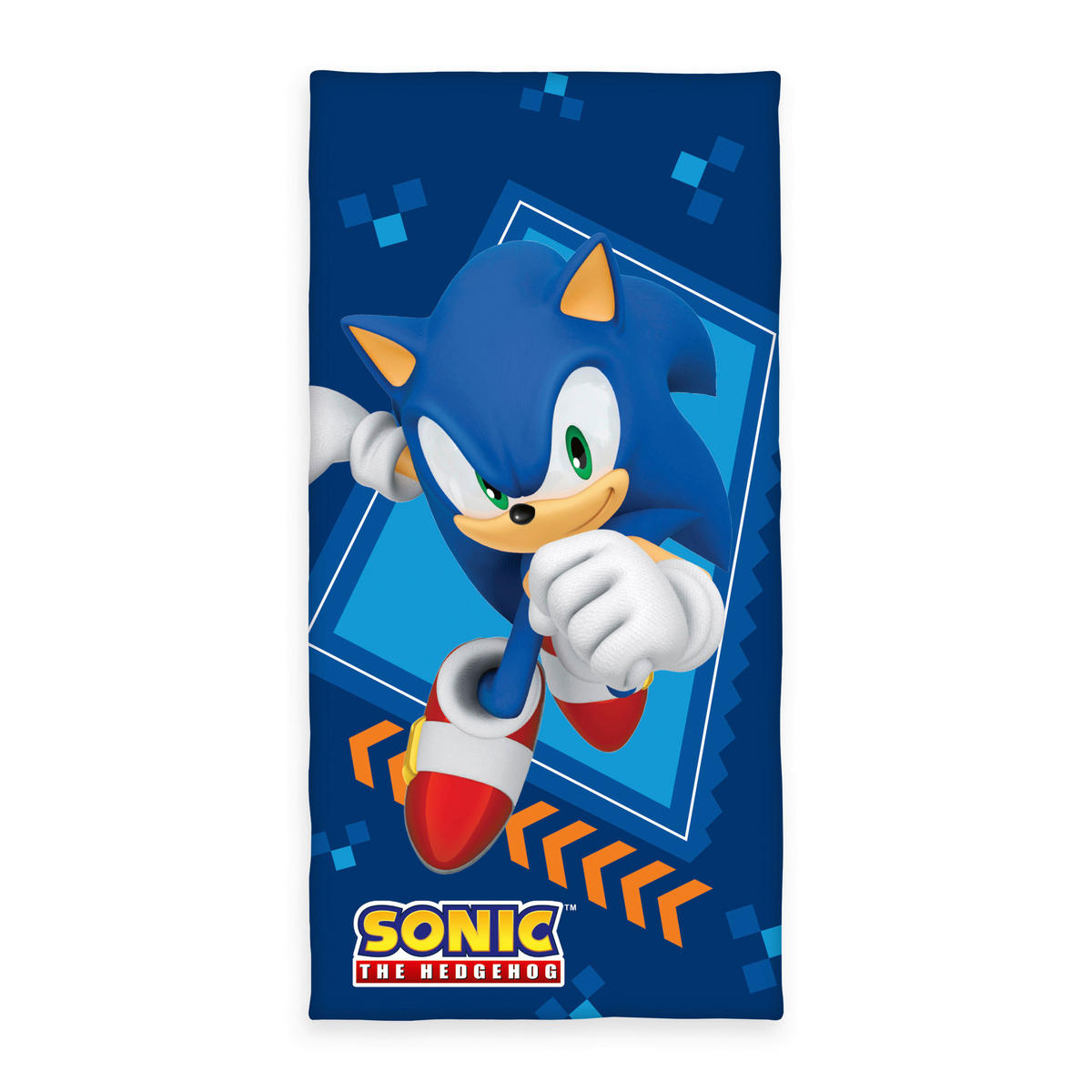 Badetuch Badetuch Sonic - bunt (75,00/150,00cm) - Sonic