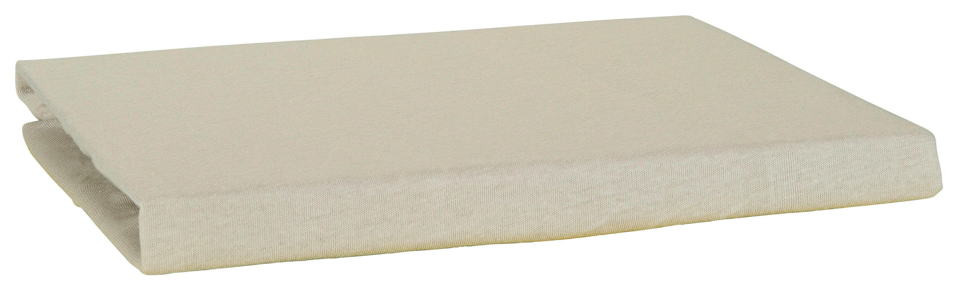 Jersey Spannbetttuch Spannbetttuch-Jersey 100x200cm - silber (100,00/200,00cm) - Elegance
