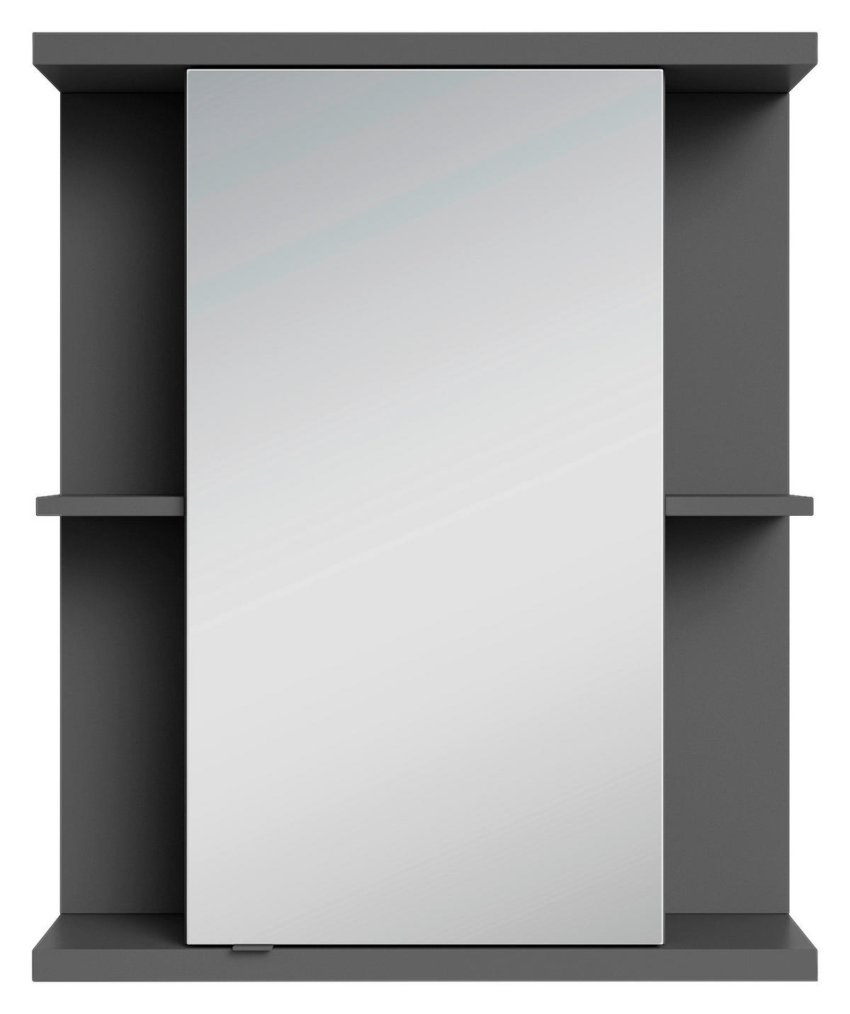 Spiegelschrank NEBRASKA anthrazit B/H/T: ca. 60x70x25 cm NEBRASKA - anthrazit (60,00/70,00/25,00cm) - byLIVING
