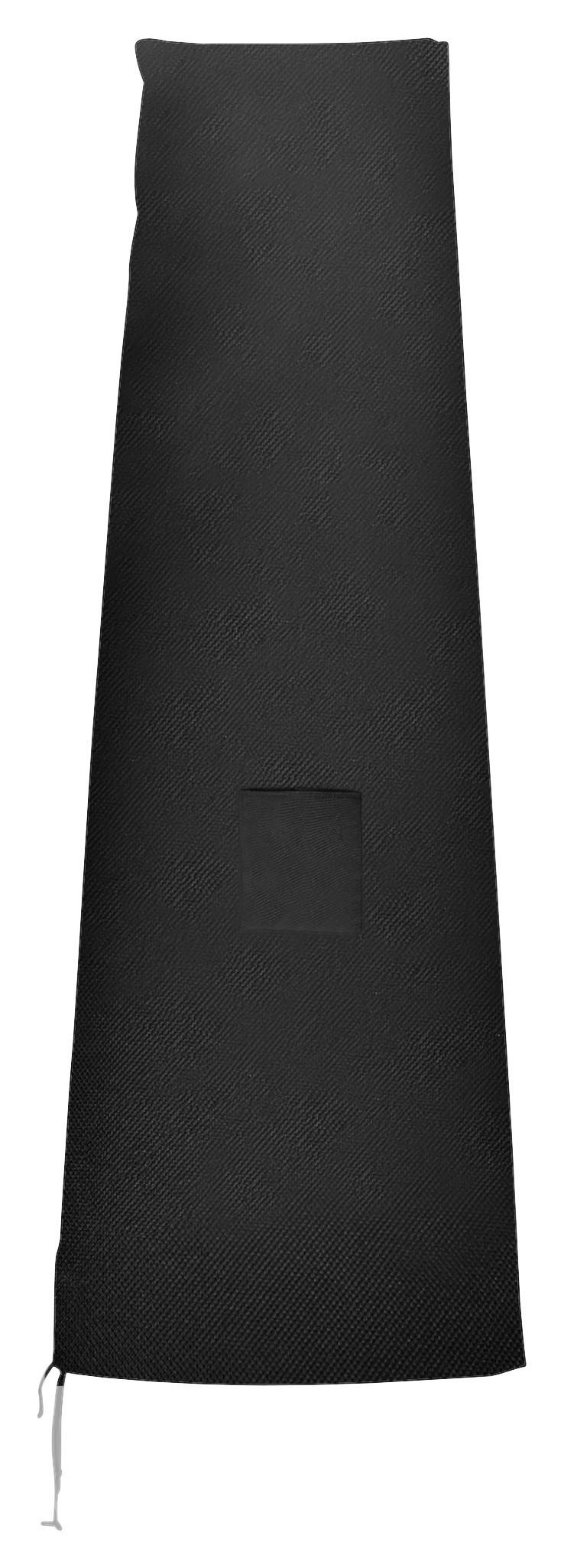 Outsunny Schutzhülle für Sonnenschirm schwarz Fiberglas B/H/L: ca. 80x0,1x200 cm
