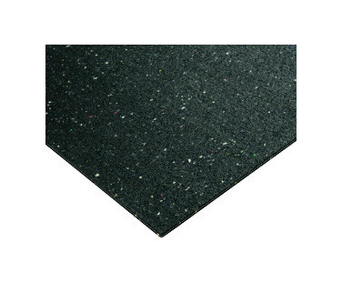 Gummi-Antivibrationsmatte schwarz Gummi Gummi-Antivibrationsmatte - schwarz (60,00/60,00cm) - Eisl