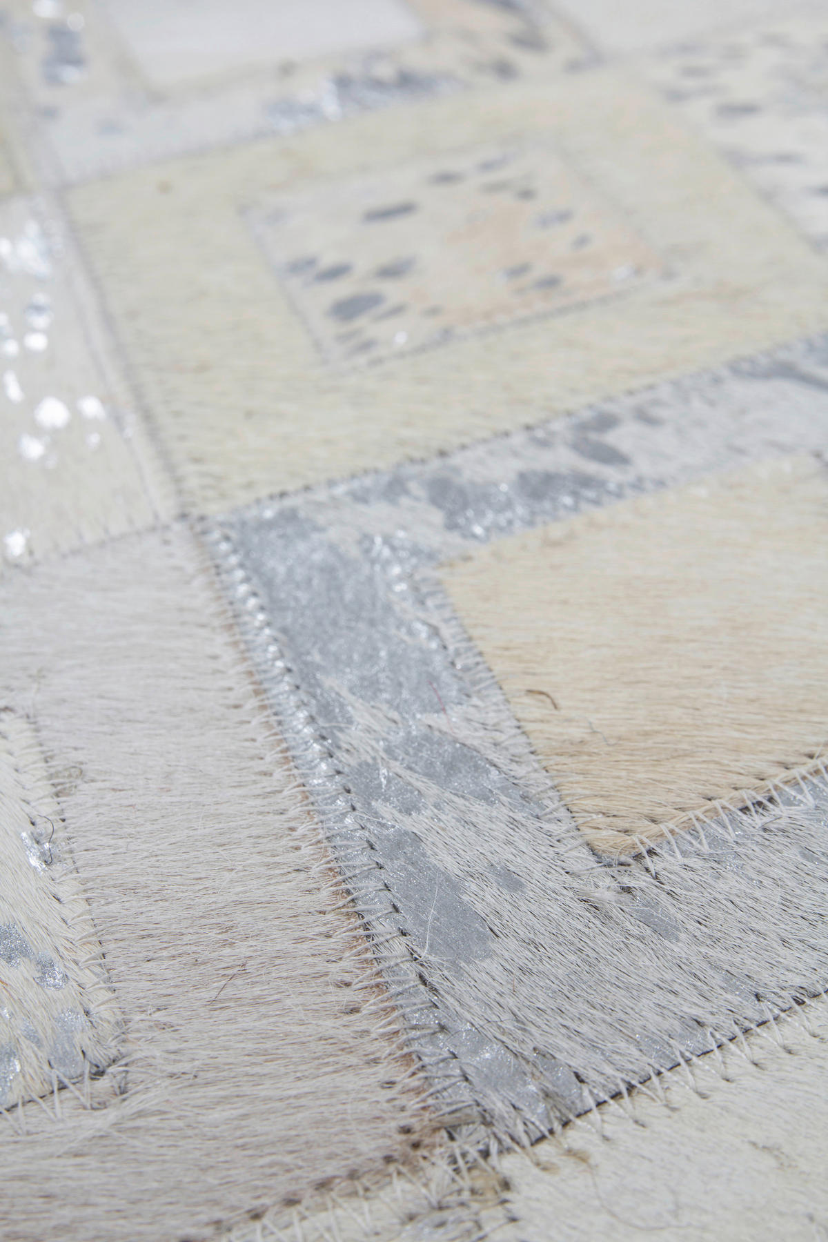 360Living Teppich Dazzle silber B/L: ca. 160x230 cm Dazzle - silber/grau (160,00/230,00cm) - 360Living