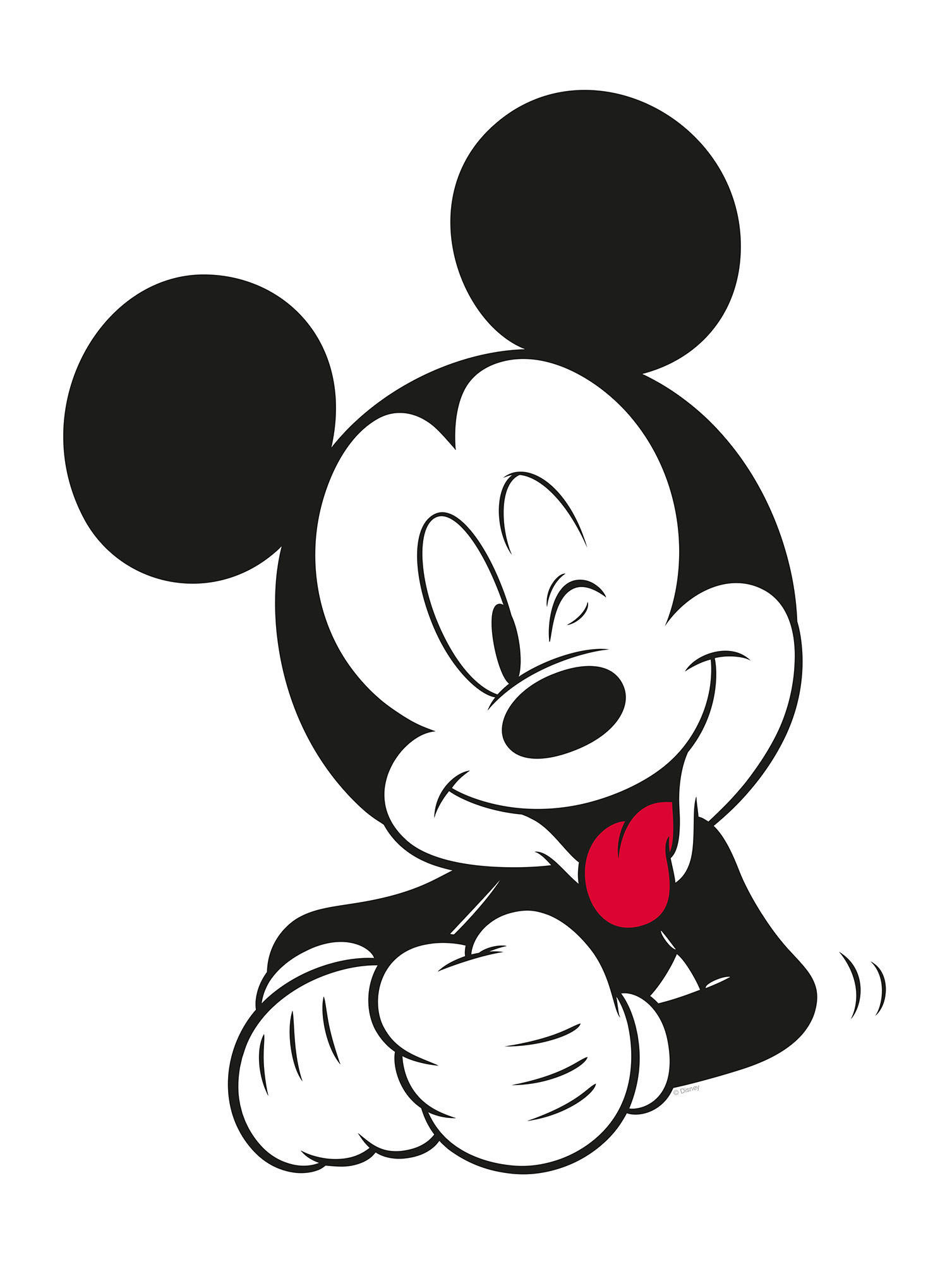 Komar Poster Mickey Mouse Funny Disney B/L: ca. 30x40 cm günstig online kaufen