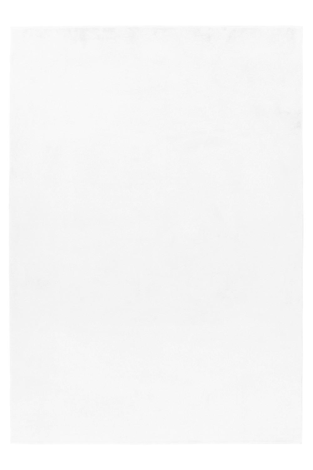 Thumbnail - Ayyildiz Teppich POUFFY weiß B/L: ca. 160x230 cm