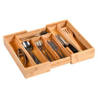 Kesper Besteckkasten natur Bambus H/T: ca. 6x33,5 cm Besteckkasten_variabel - natur (33,50cm) - Kesper