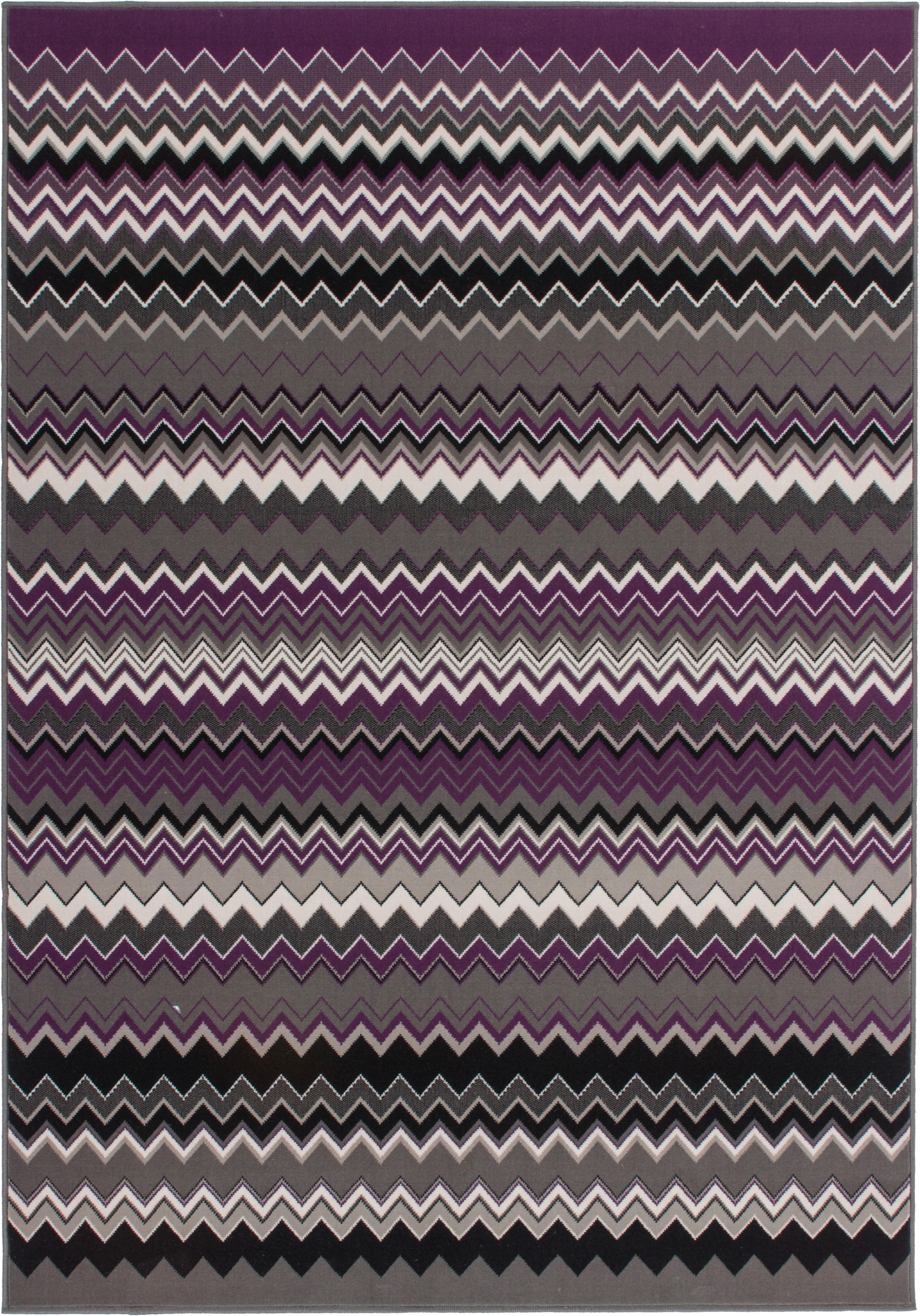 Kayoom Kurzflorteppich Now! 725 violett B/L: ca. 160x230 cm Now! 725 - mehrfarbig/violett (160,00/230,00cm) - Kayoom