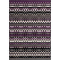 Kayoom Kurzflorteppich Now! 725 violett B/L: ca. 160x230 cm Now! 725 - mehrfarbig/violett (160,00/230,00cm) - Kayoom
