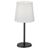 easy! by FHL Tischleuchte 850106 Eve weiß schwarz Textil Metall H/D: ca. 30x14 cm E14 1 Brennstellen Eve - weiß/schwarz (14,00/30,00cm) - easy! by FHL