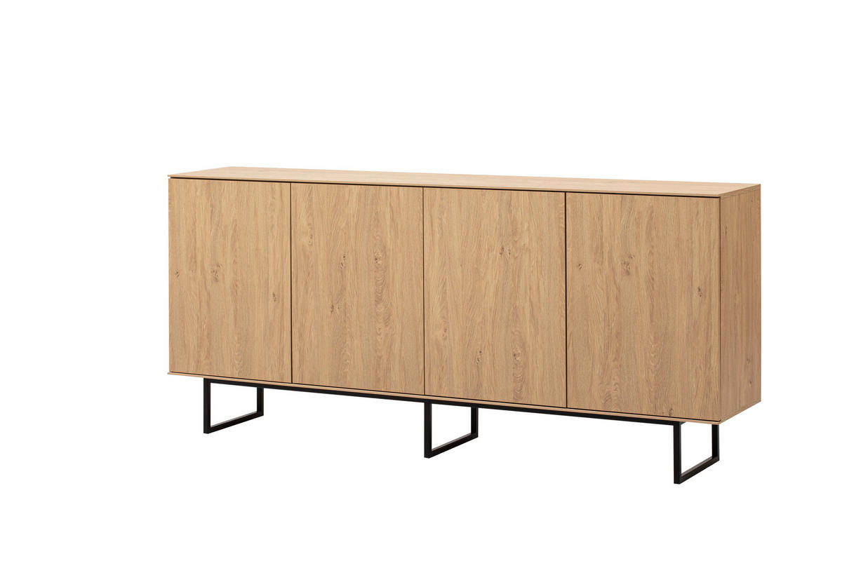 Sideboard Kalmar stone B/H/T: ca. 200x90x40 cm Kalmar - stone (200,00/90,00/40,00cm)