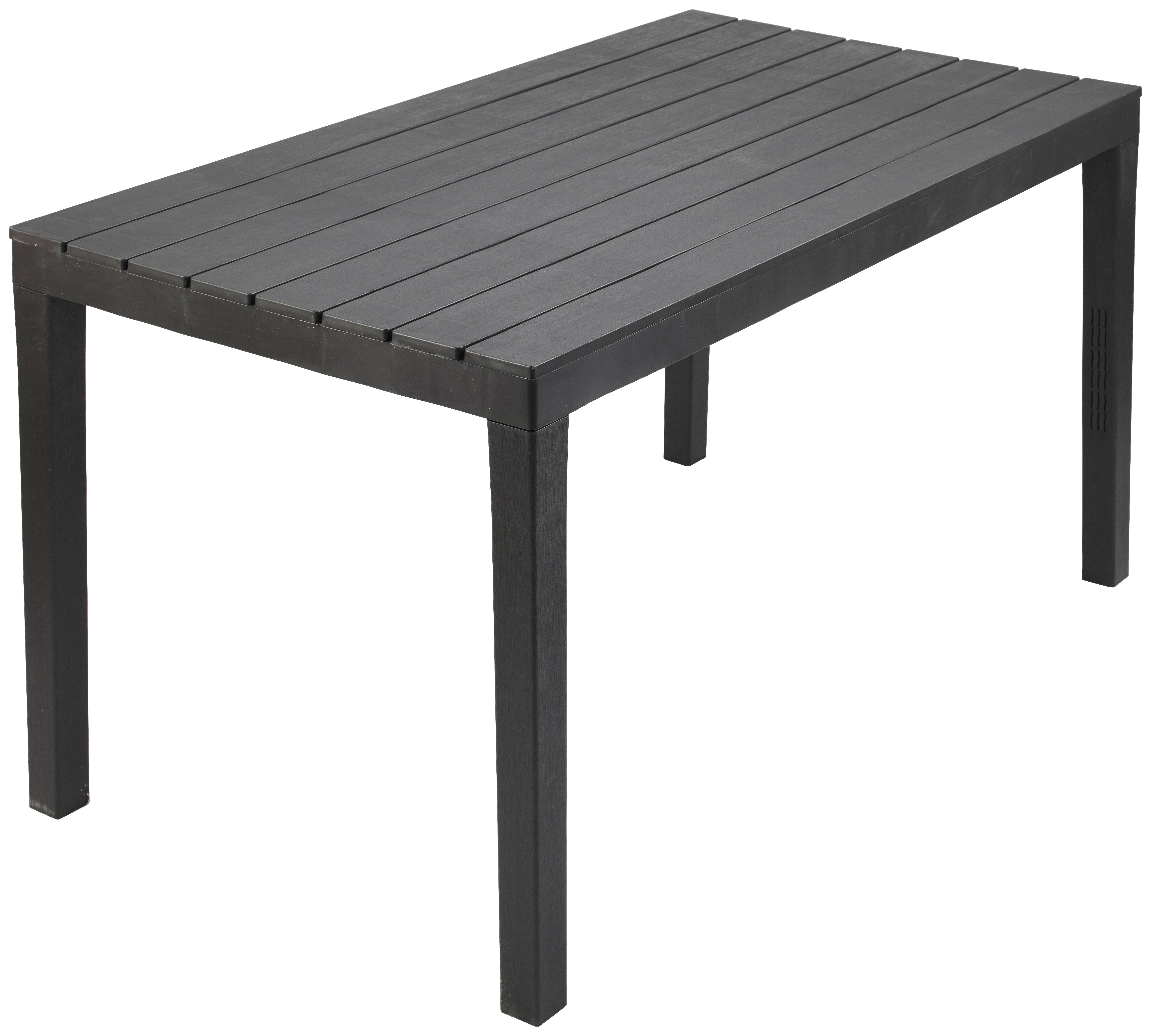 ProGarden Gartentisch Sumatra anthrazit Kunststoff B/H/L: ca. 78x72x138 cm Sumatra - anthrazit (138,00/78,00/72,00cm) - ProGarden