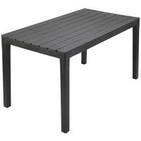 ProGarden Gartentisch Sumatra anthrazit Kunststoff B/H/L: ca. 78x72x138 cm Sumatra - anthrazit (138,00/78,00/72,00cm) - ProGarden