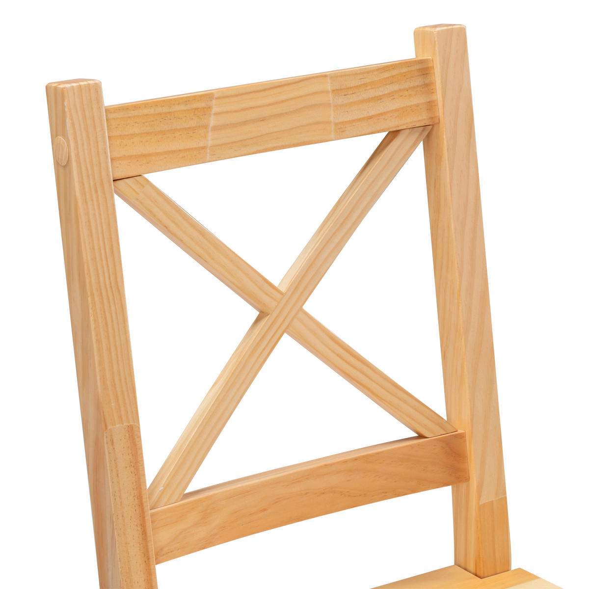 Stuhl Harry natur Holz B/H/T: ca. 47x86x41 cm Harry - natur (47,00/86,00/41,00cm)