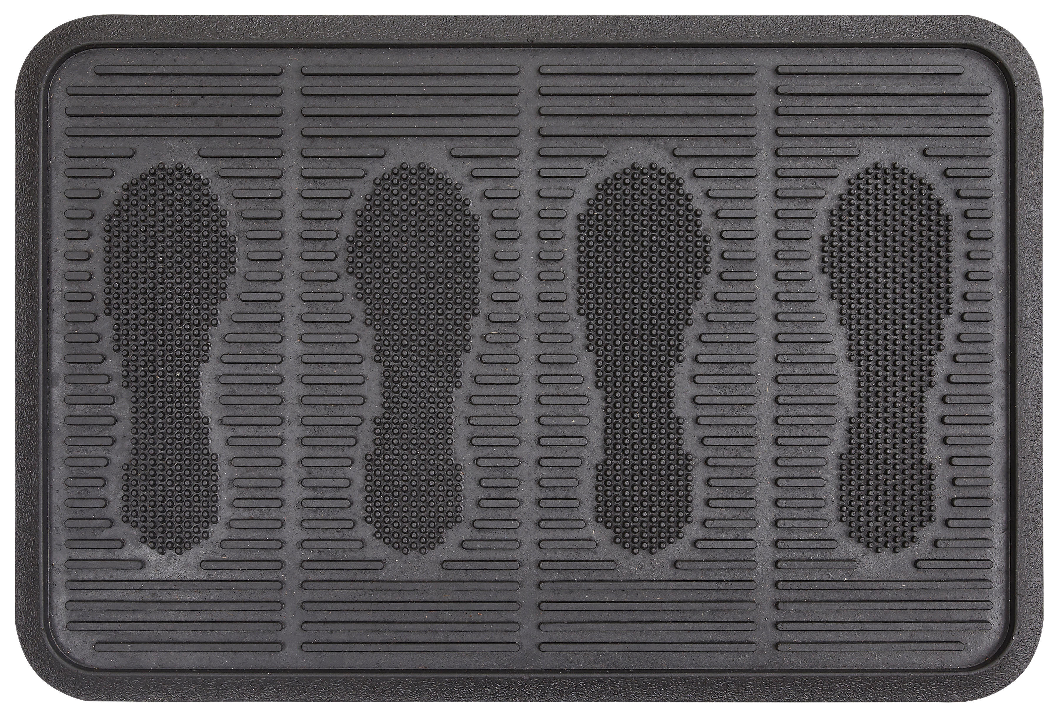 Andiamo Fußmatte Trittsicher schwarz B/L: ca. 40x60 cm Trittsicher - schwarz (40,00/60,00cm) - Andiamo