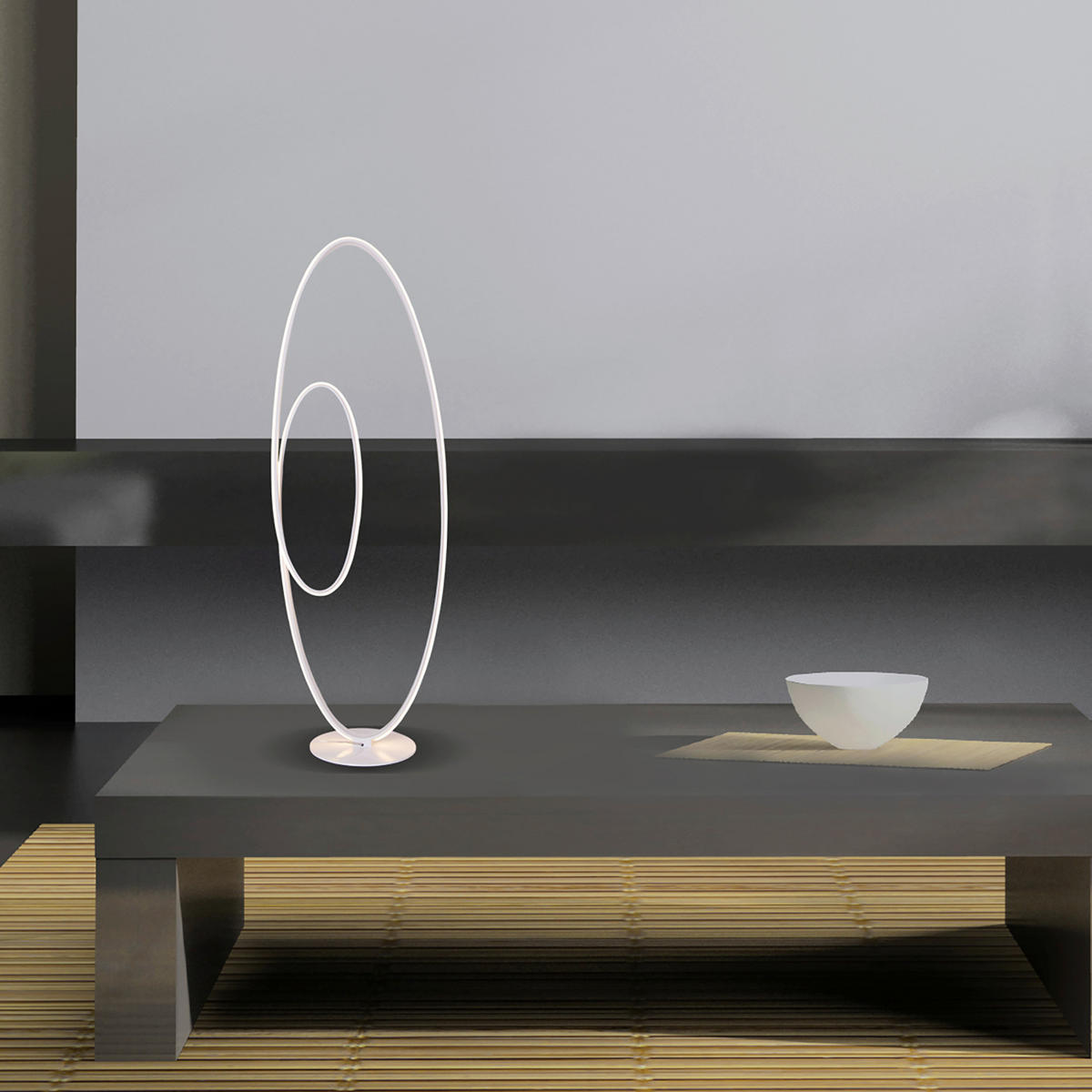 Näve Leuchten LED-Leuchten 2089923 weiß Kunststoff Metall B/H/T: ca. 25x120x40 cm 1 Brennstellen Odrive - weiß (25,00/120,00/40,00cm) - Näve Leuchten